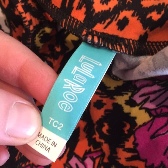 TC2 NWOT LuLaRoe Leggings BB11 890 - Picture 3 of 3